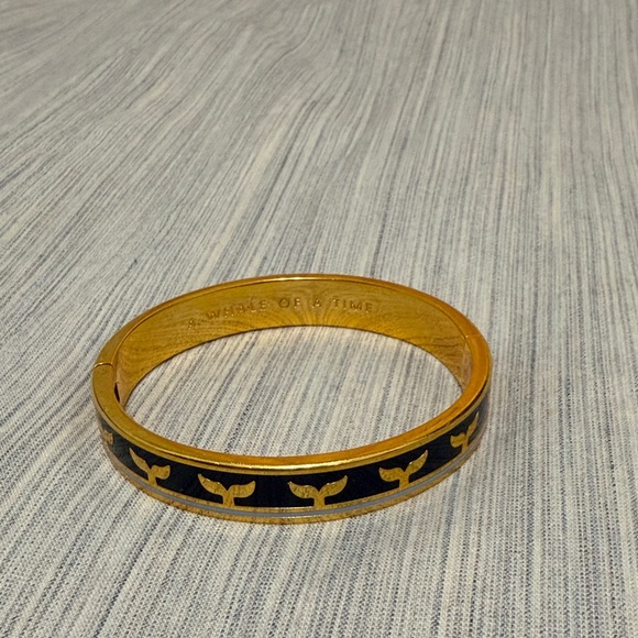 Kate Spade Gold and Black Patterned Bracelet - Picture 1 of 4